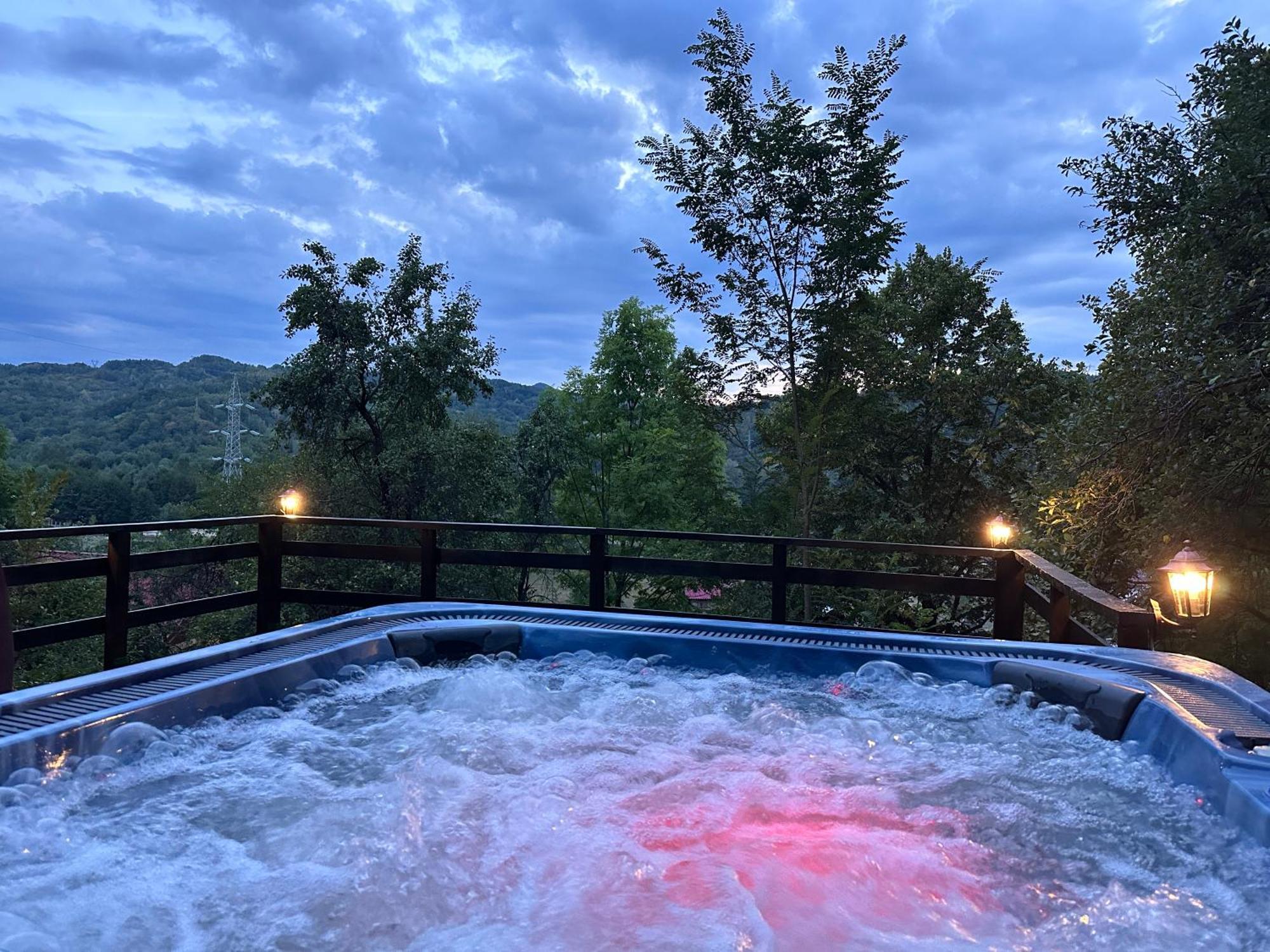 Villa Casa Lupilor Transfagarasan Căpăţîneni-Ungureni Esterno foto