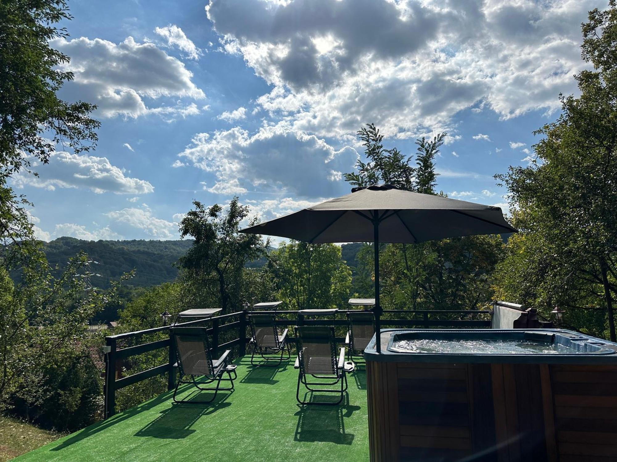 Villa Casa Lupilor Transfagarasan Căpăţîneni-Ungureni Esterno foto